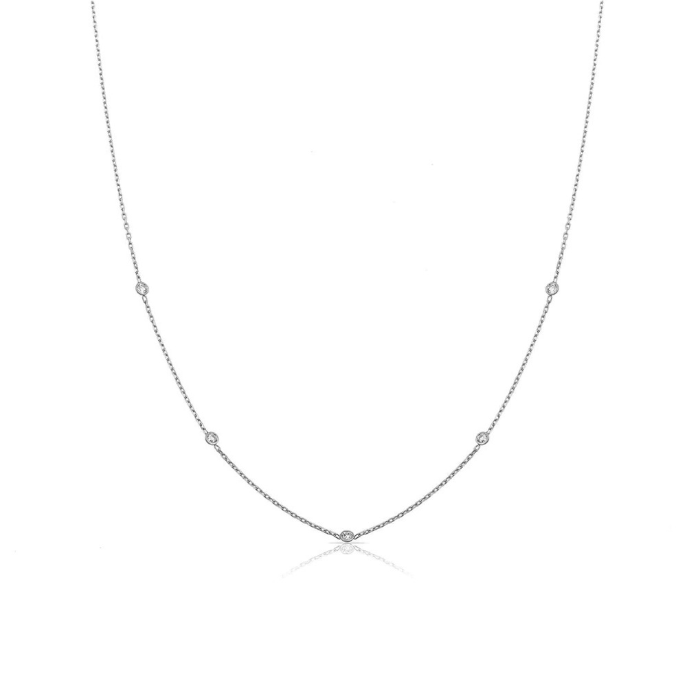 Like New Loverly Crystal Dotted Necklace